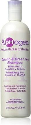 Produktbild ApHogee Keratin & Green Tea Shampoo 12 Oz (Flüssiges Shampoo, 355 ml)