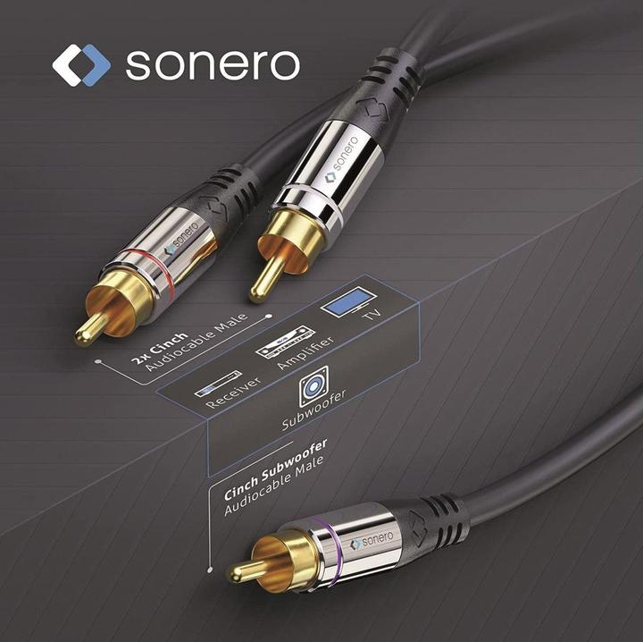 Produktbild Sonero Cinch - 2x Cinch (10 m, Cinch)