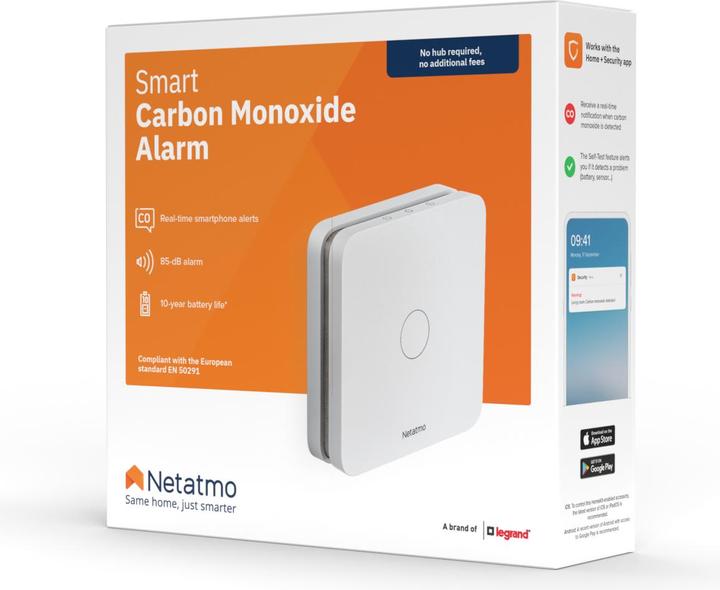 Produktbild Netatmo NCO-IT Kohlenmonoxid-Detektor