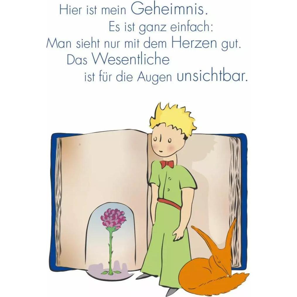 Thumbnail - Der Kleine Prinz. 50 Glückskärtchen für jeden Tag, Belletristik von Antoine de Saint-Exupéry