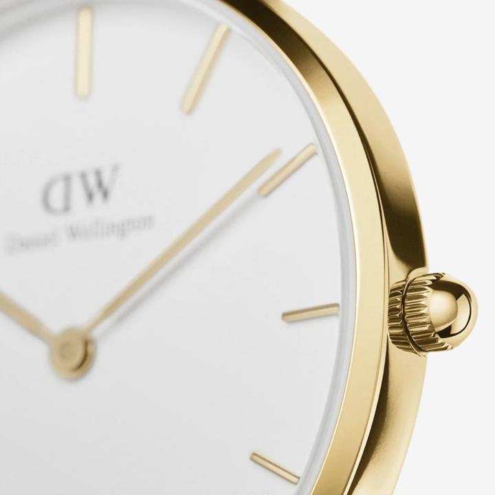 Actual product image Daniel Wellington Classic Petite St. Mawes White Gold (Analogue wristwatch, 32 mm)