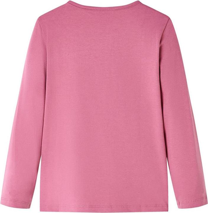 Immagine prodotto vidaXL Camicia da bambino a maniche lunghe rosa lampone 92,Materiale: 95 % cotone (92)
