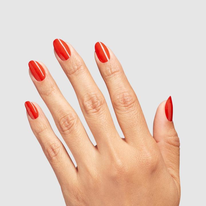 Produktbild OPI Nail Lacquer Totally Red-Ical Opaque Bright Warm Red Orange Creme Chip (TOTALLY RED-ICAL - NAIL LACQUER, Farblack)