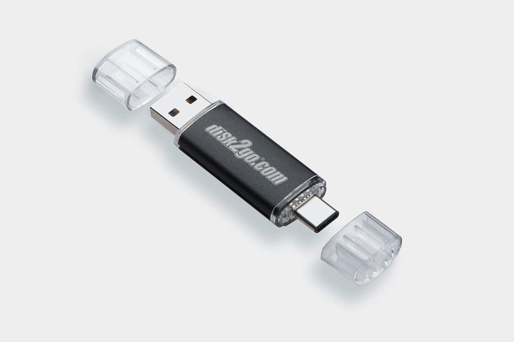 Produktbild Disk2go Switch (128 GB, USB-A, USB-C, USB 3.0)