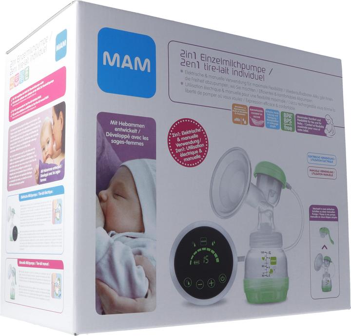 Actual product image MAM 2in1 Single Breast Pump