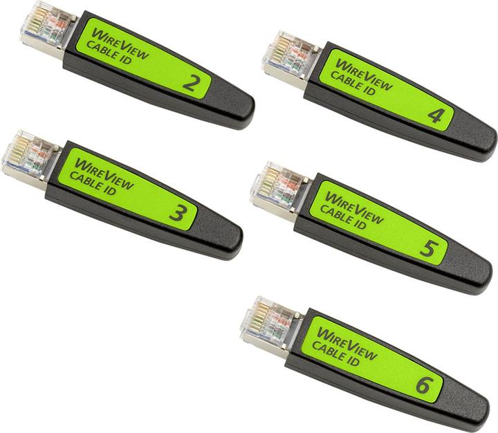 Produktbild Netally WIREVIEW 2-6, WIREVIEW CABLE ID SET 2 THRU 6
