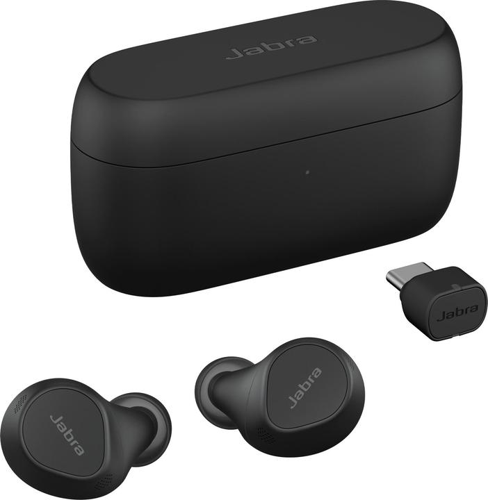 Actual product image Jabra EVOLVE2 BUDS USB-C UC - (Wireless, USB-C, Cisco, Unify, Zoom)
