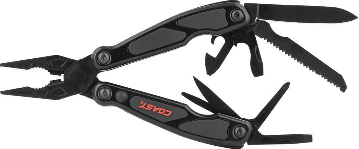 Actual product image Coast LED145 LED Pocket Pliers Pocket knife & multi-function tool - in transparent packaging (10 Functions)