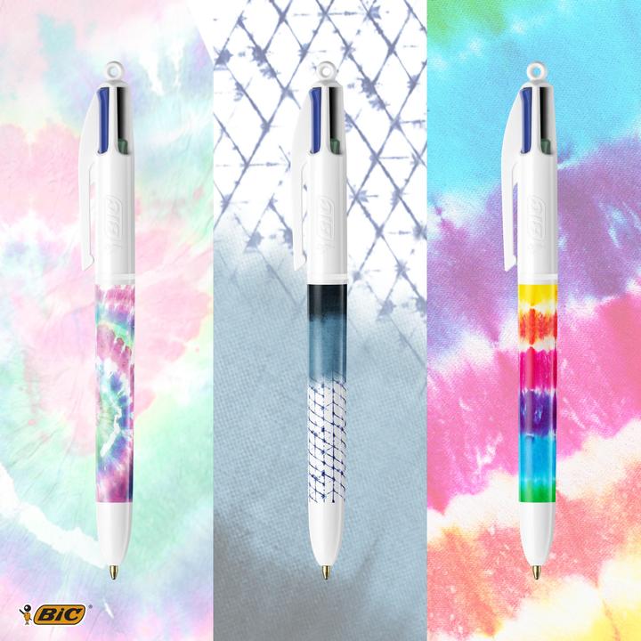 Produktbild Bic Vierfarbenkugelschreiber (Bunt, Weiss, 1 x)