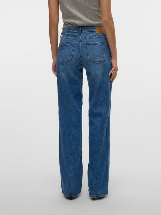 Produktbild Vero Moda VMVANESSA Niedrige Taille Weiter Beinschnitt Jeans Hose mit weitem Beinschnitt (26)