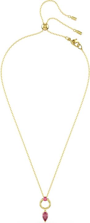Produktbild Swarovski Mesmera Halskette Verschiedene Schliffe Rot Goldlegierungsschicht (Swarovski Metall)