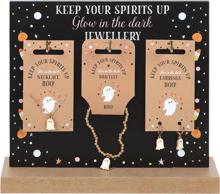 Produktbild Something Different Leuchtet im Dunkeln Schmuckset Ghost Legierung (100% synthetisches Material)