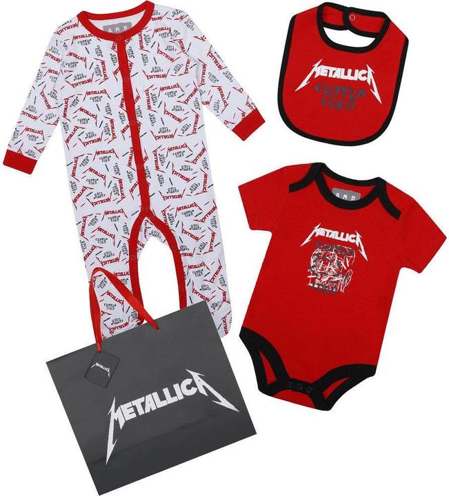 Produktbild Amplified Baby Buntstift Lord Metallica BabywachstumsSet (3er Pack) (56)