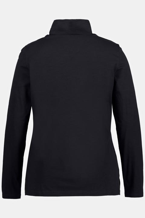 Produktbild Ulla Popken Shirt, Rollkragen, Slim, Langarm (54, 56)
