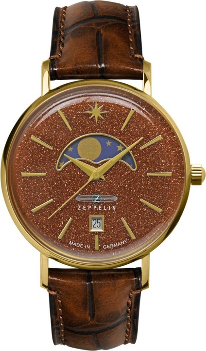 Produktbild Zeppelin Luna 8139-5 Quarz Uhr (Analoguhr)