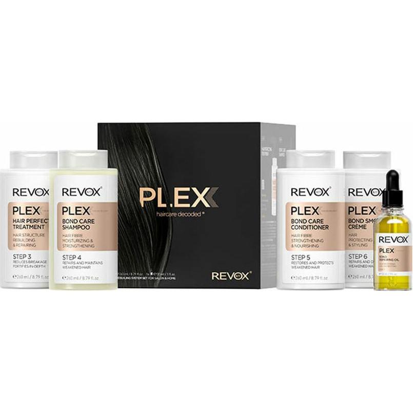 Revox, Set regalo bellezza, Plex Haircare Decoded Lot 5 pz (Set per la cura dei capelli)