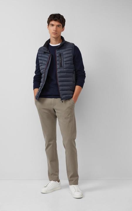 Produktbild s.Oliver Strickpullover Strickpullover mit Logo-Stickerei (L)