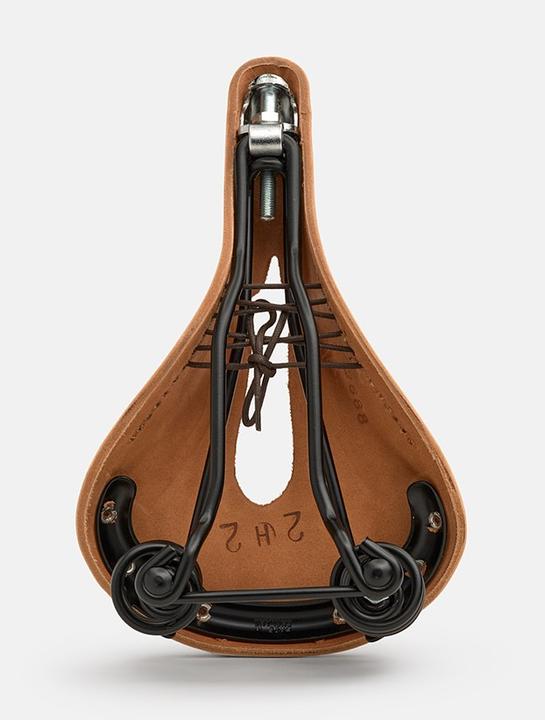 Actual product image Brooks Running BROOKS Bicycle Saddle Flyer Carved, Honey