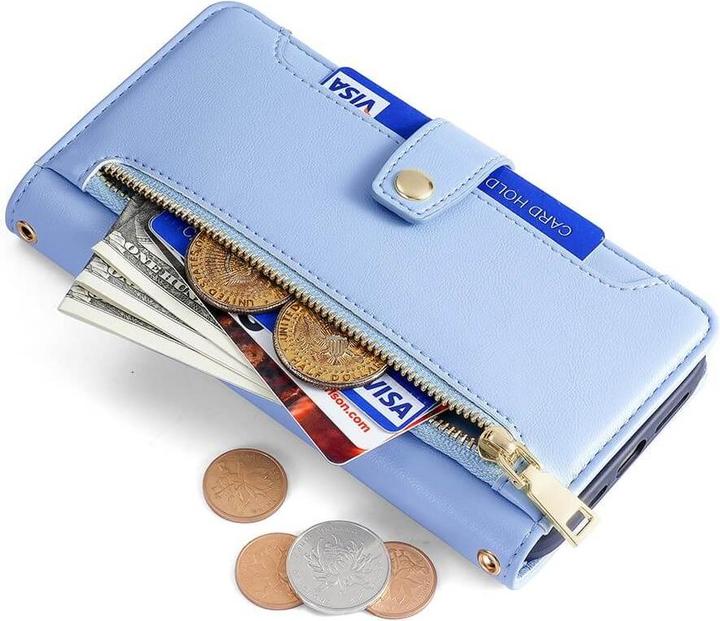 Actual product image Cover-Discount Xiaomi Poco X5 Pro - Wallet Case Cover blue (Xiaomi Poco X5 Pro, Xiaomi Redmi Note 12 Pro 5G)