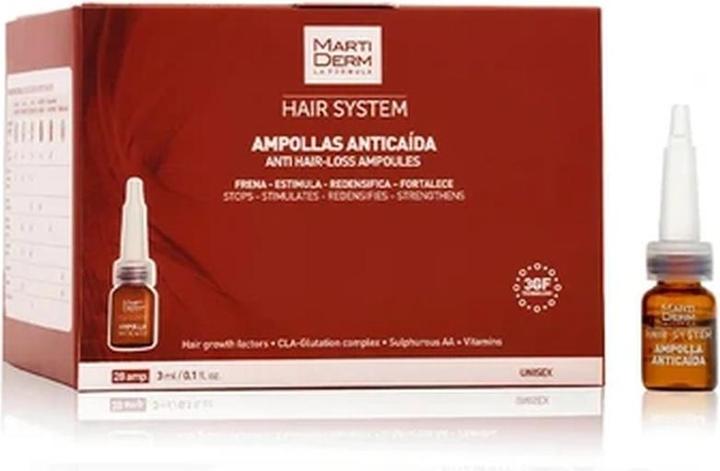 Immagine prodotto Martiderm 3Gf Trattamento per la perdita dei capelli 28 fiale
