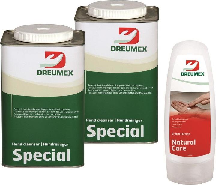 Actual product image Dreumex 10442001045 Handreiniger 2 x Spezialdose 4.2L + Handreiniger Natural Care (4200 ml)
