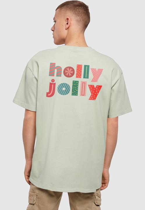 Produktbild Merchcode Christmas Holly Jolly Mood Tee - 182095 (M)