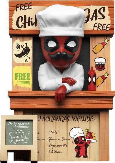 Actual product image YuMe Marvel Hero Box Tower Series Minifigures Deadpool 8 cm Display (6)