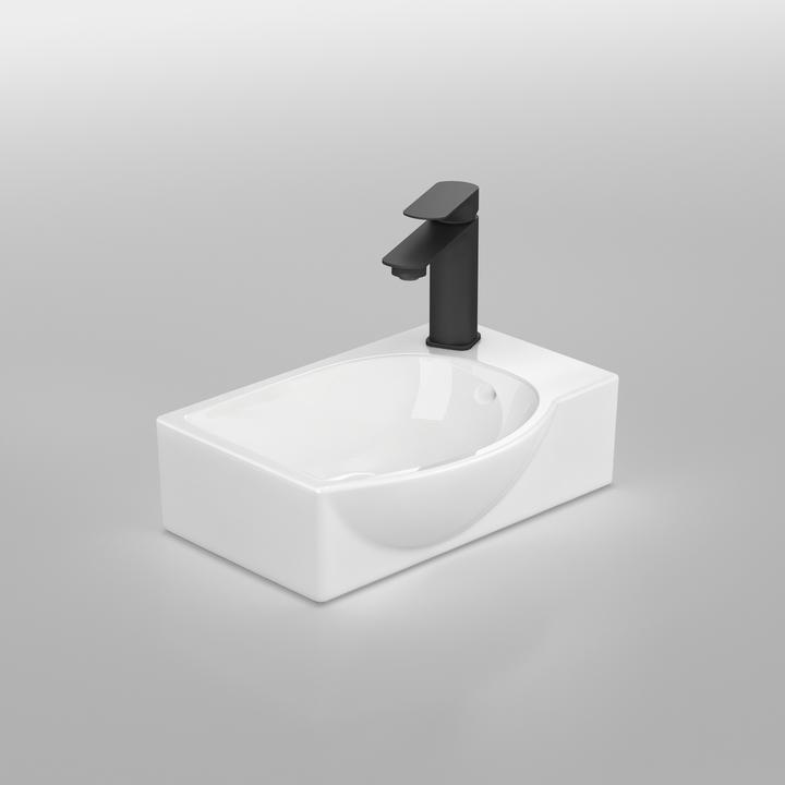 Linkes Hahnloch, Strahlend Weiss