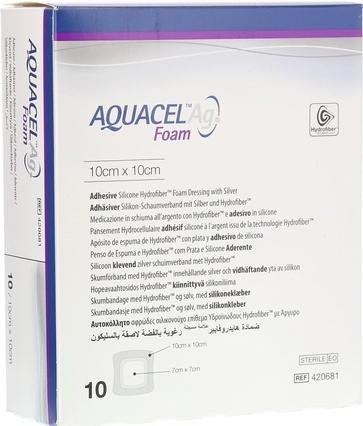 Produktbild Aquacel Ag Foam adhäsiv (10 x)