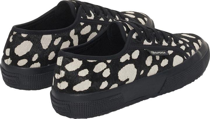 Actual product image Superga Womens/Ladies 2750 Dalmatian Print Cowhide Leather Trainers (38.5)