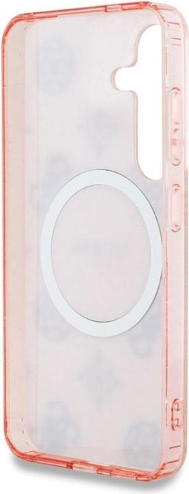 Actual product image Guess 4G Peony Pattern Case für Samsung Galaxy S25 - gold (Samsung Galaxy S25)