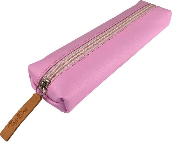 Produktbild BEE Federmäppchen Dackel Öko-Lederetui Rosa Pastell (438025) - 5903641206990