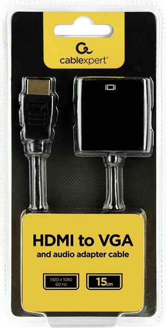 Actual product image Gembird HDMI – VGA (HDMI, 4.50 cm)