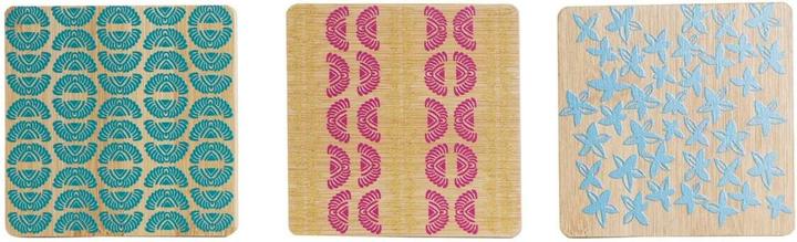 Actual product image DKD Home Decor Untersetzer Africa Bambus Kolonial Afrikaner (6 pcs) (6 x)