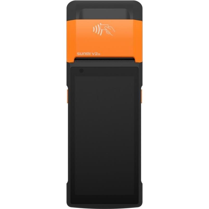 Sunmi T5940 V2S 2GB+16GB 4G, Barcode-Scanner, Orange, Schwarz