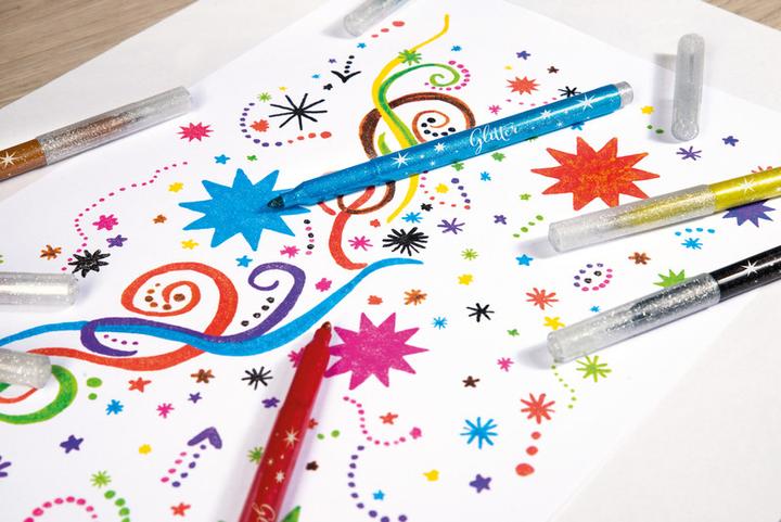 Produktbild EberhardFaber Fasermaler Glitter (8 x)