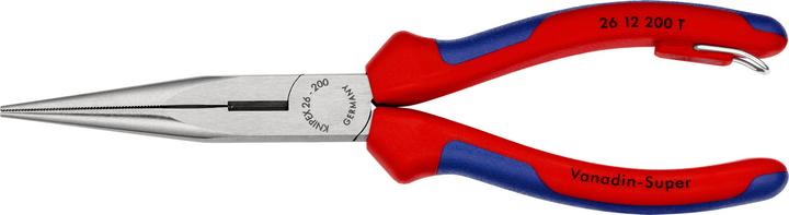 Produktbild Knipex Flachrundzange mit Schneide (200 mm)