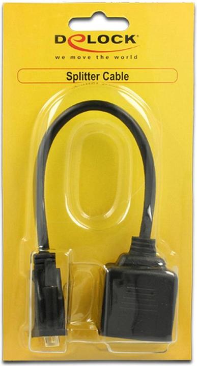 Produktbild Delock DVI-D zu 2xHDMI (HDMI, 20 cm)