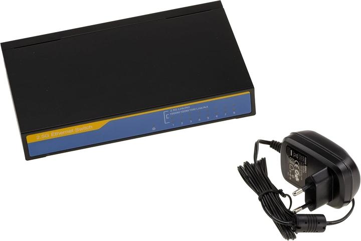 Image du produit Kalea-informatique Network Switch 25 LAN GIGABIT ETHERNET 10 100 1000Mbps 1G 25G 8 RJ45 Ports Bandwidth 40Gbps (8 ports)