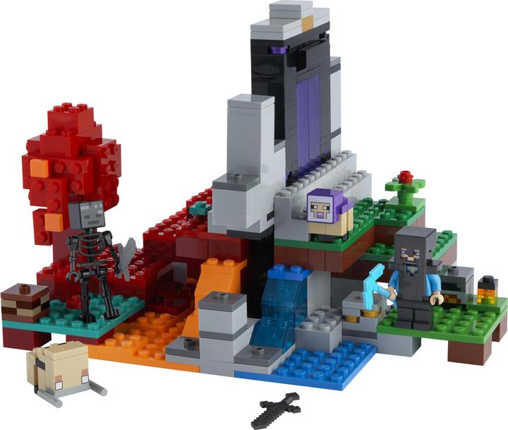 Produktbild LEGO Das zerstörte Portal (21172, LEGO Minecraft)