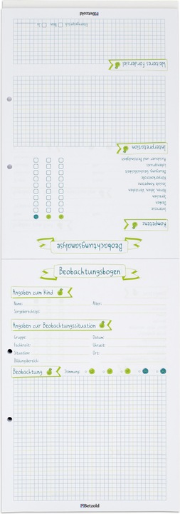 Actual product image Betzold Observation Block Kita DIN A4 (A4, German)
