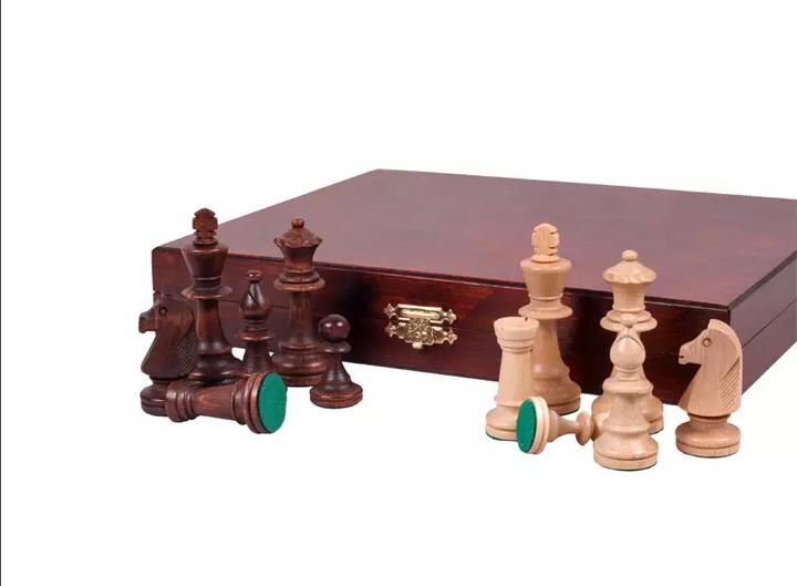 Holzecke Chess pieces No. 5 in wooden box