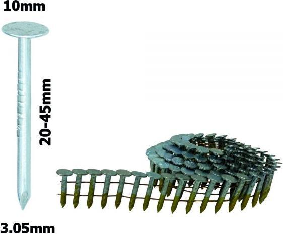 Actual product image Co-Fastening GRN31382 Asphaltnägel (Dachdeckernägel) Ring verzinkt - 3,05x38mm (3.05 mm)