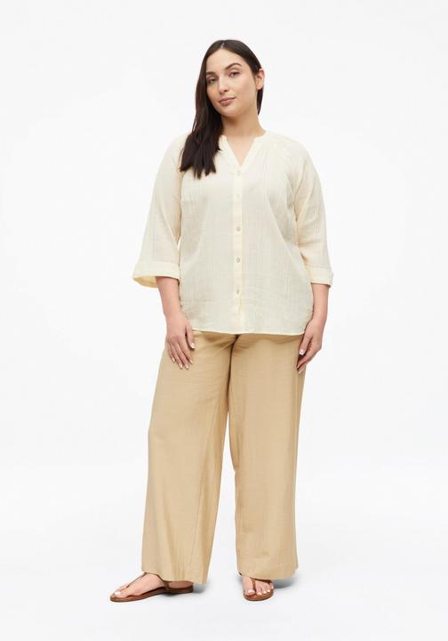 Actual product image s.Oliver Semitransparente Bluse mit Struktur (50)