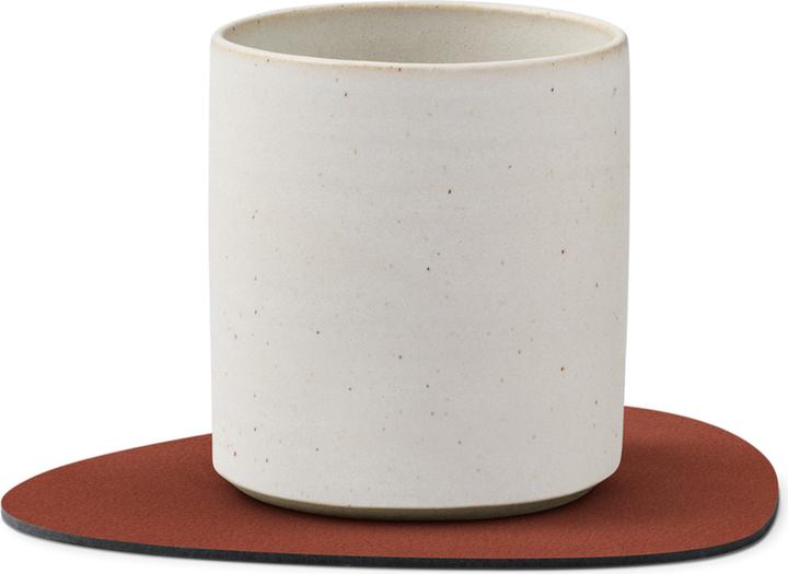 Actual product image Lind DNA Glass Coaster Curve Nupo Sienna 11x13cm (1 x, Glass coaster)