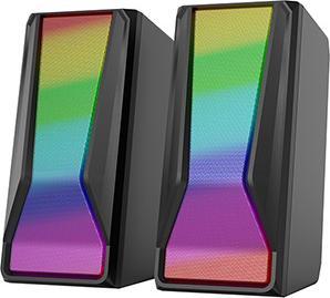 Produktbild Marvo Lautsprechers SG-274, 6W, schwarz, Bluetooth, Hintergrundbeleuchtung