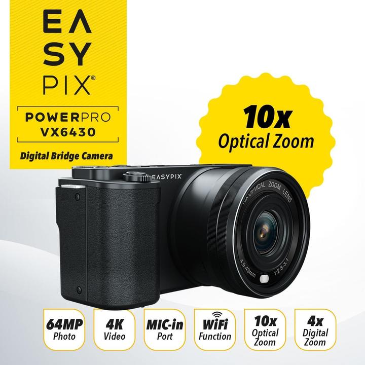 Immagine prodotto Easypix PowerPro VX6430 (4.9 - 49 mm, 8 Mpx)