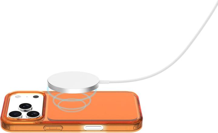 Actual product image Cellularline Cellular Line Back Cover Cube Mag Case iPhone 17 Pro Max - Orange (Apple iPhone 17 Pro Max)