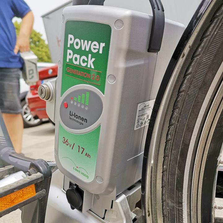 Produktbild E-Bike-Vision Rahmenakku VISION 2.0 (612 Wh, E-Bike Akku)