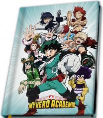 ABYstyle MY HERO ACADEMIA - Quaderno A5 Heroes X4 (A5, Copertina rigida)